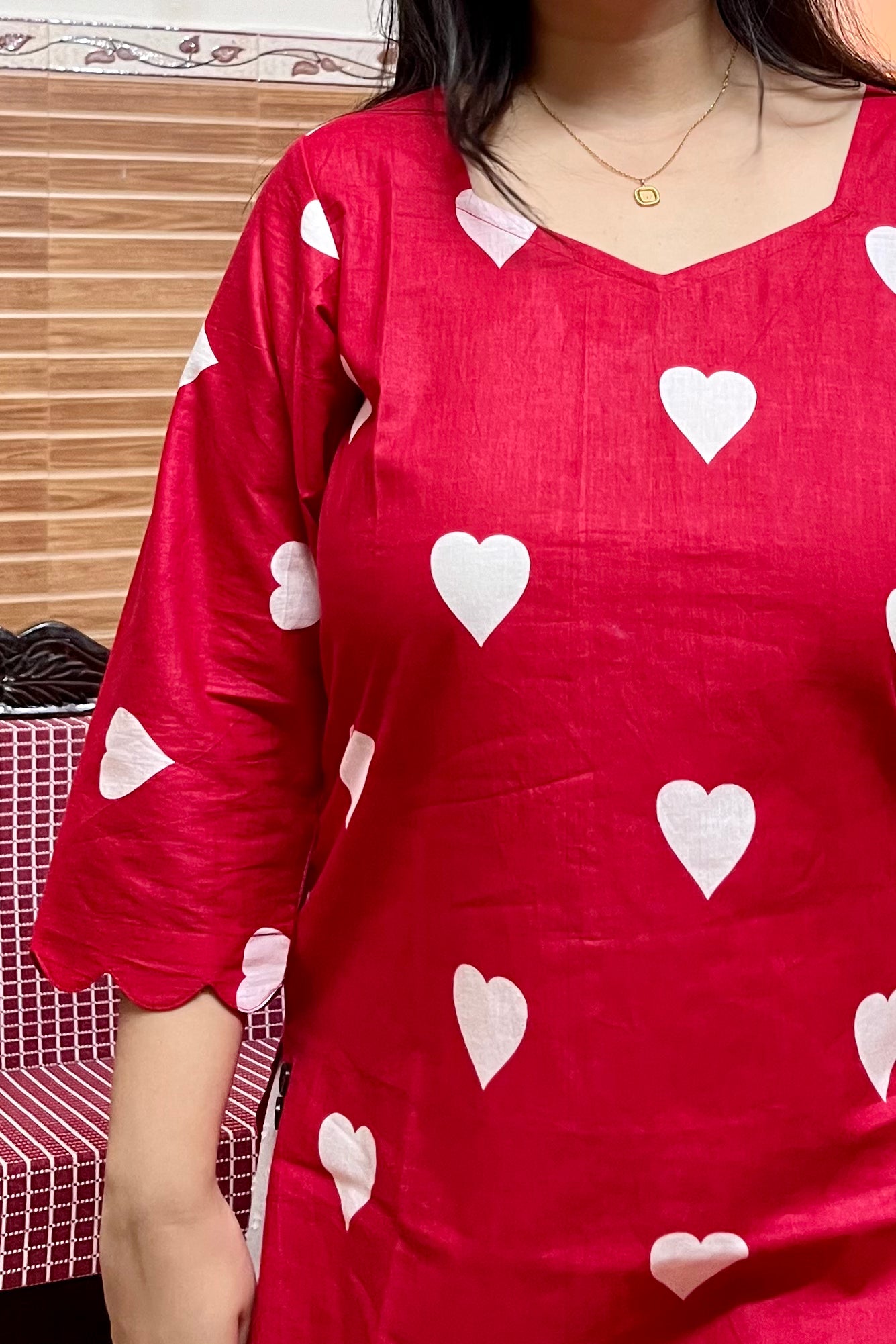 Heart Kurta