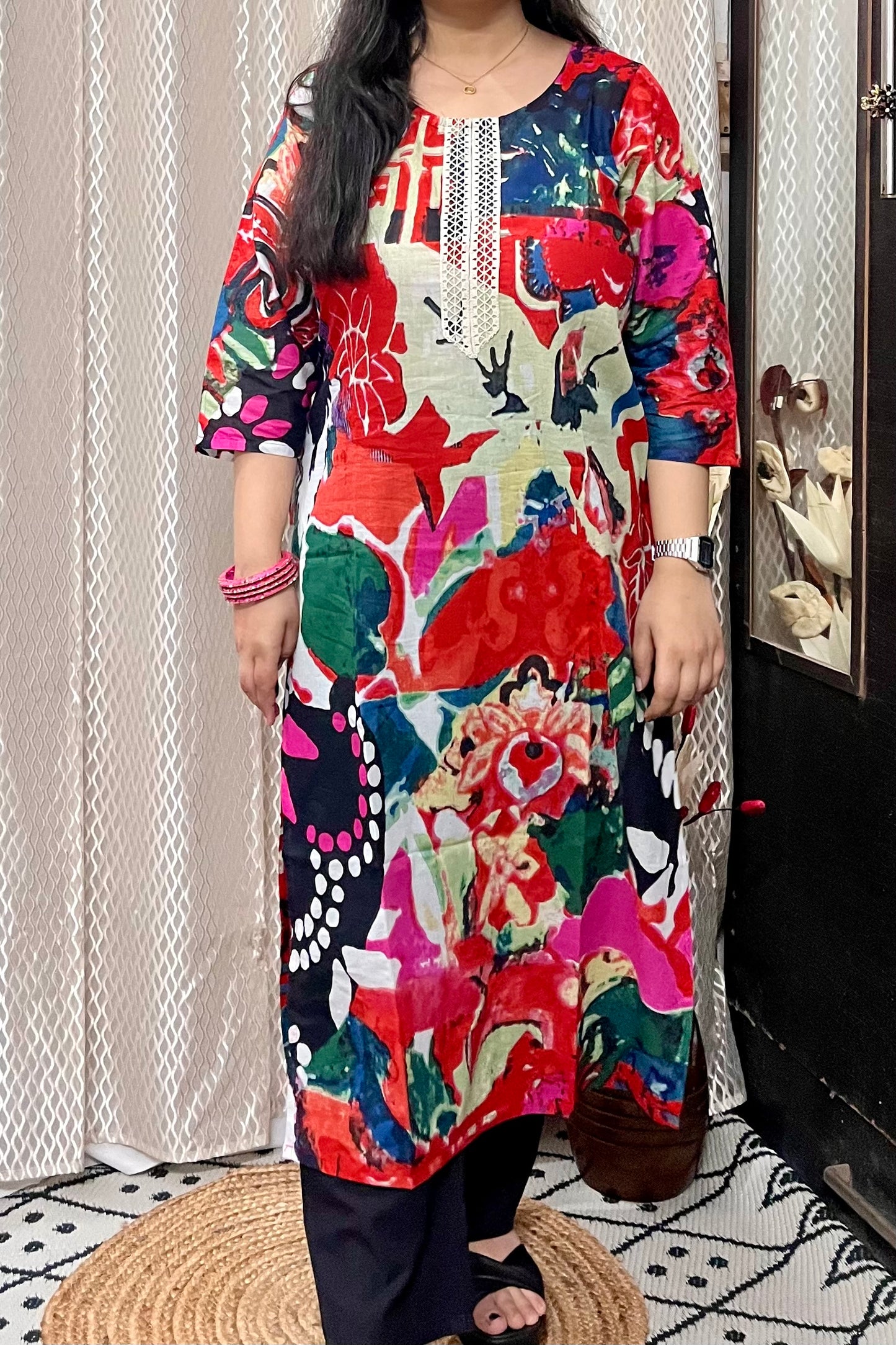 Multicolour Kurta