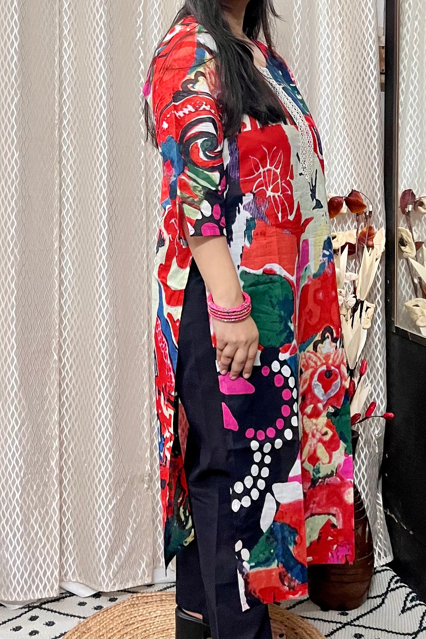 Multicolour Kurta