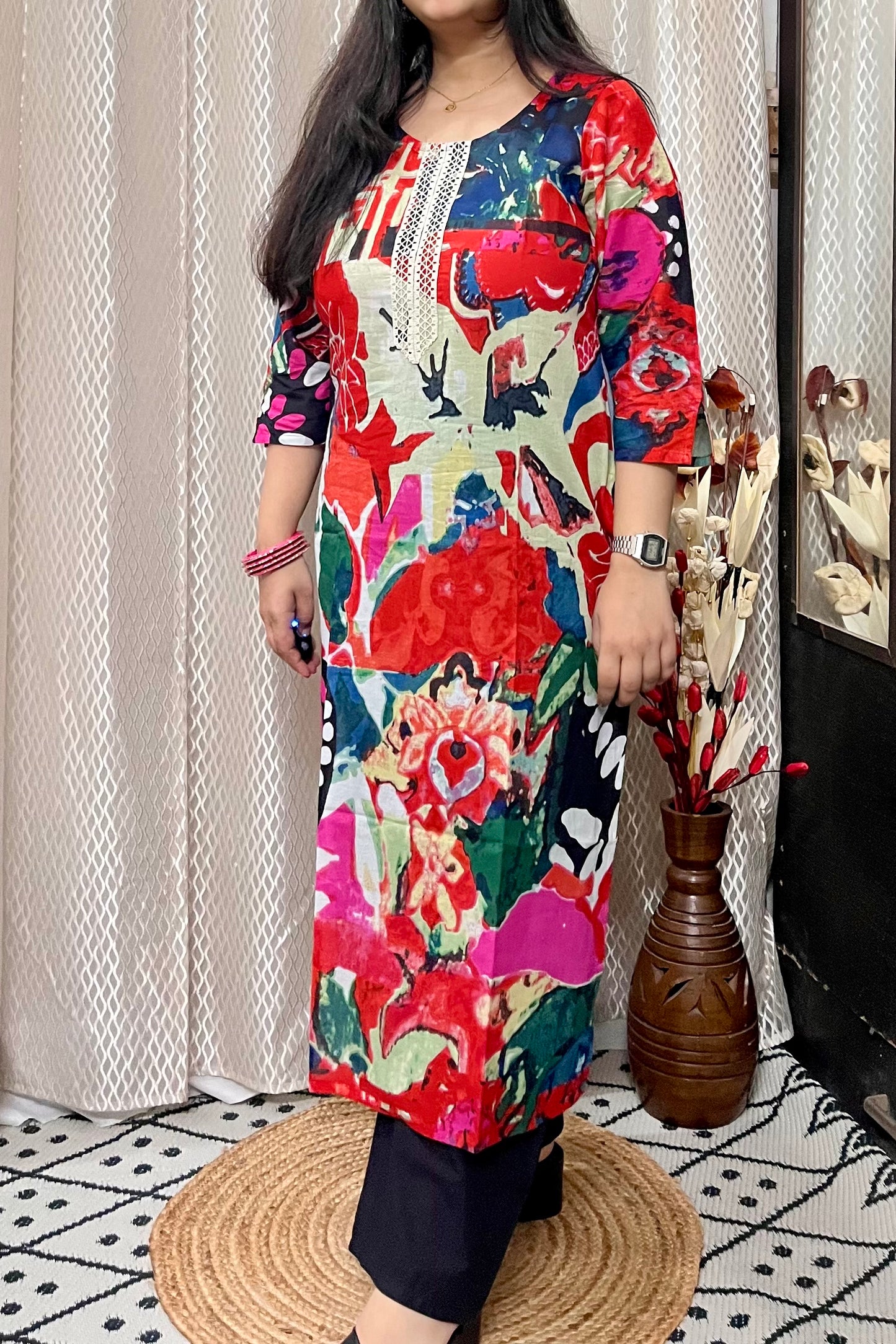 Multicolour Kurta
