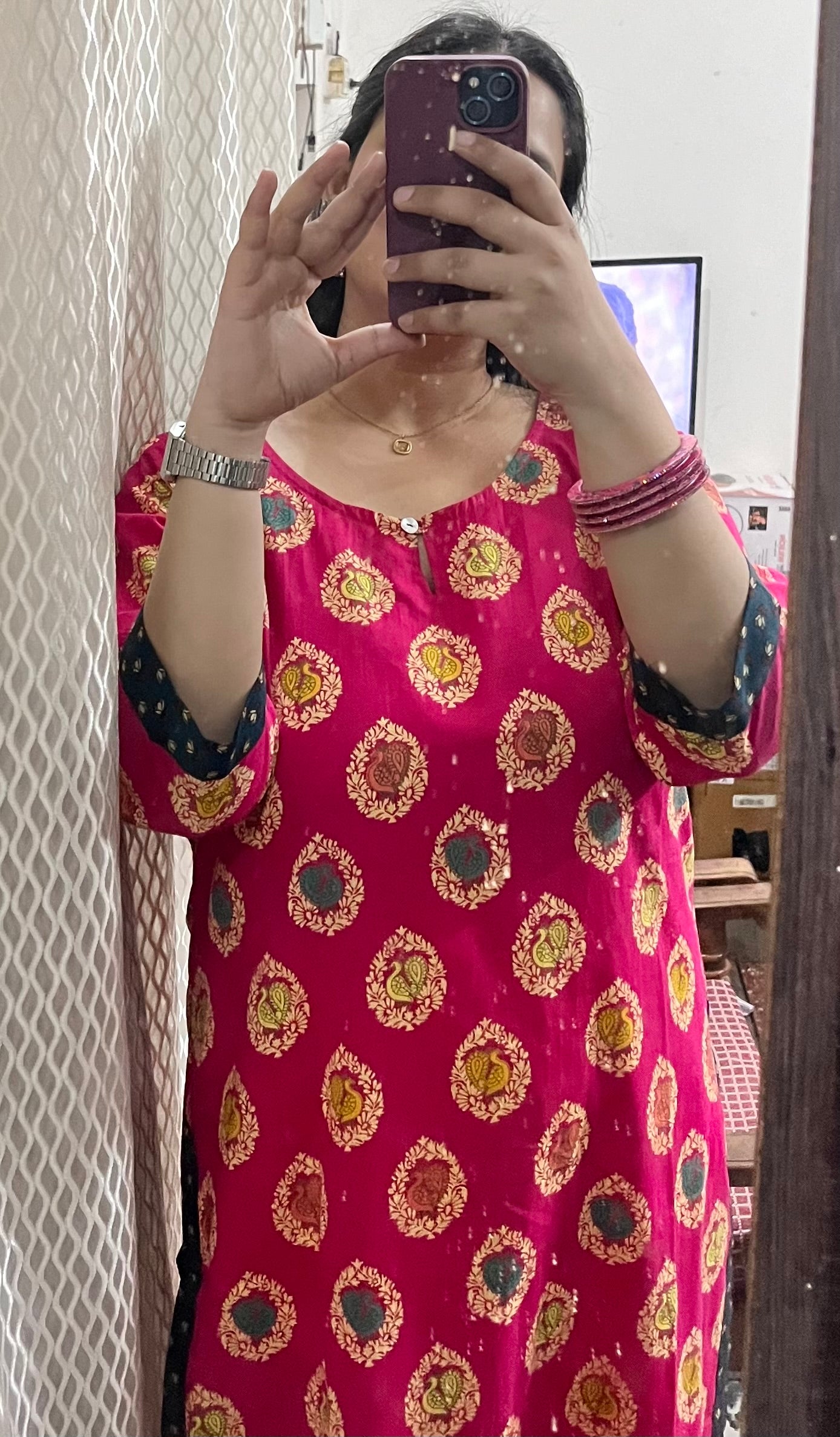Rani Pink Kurta