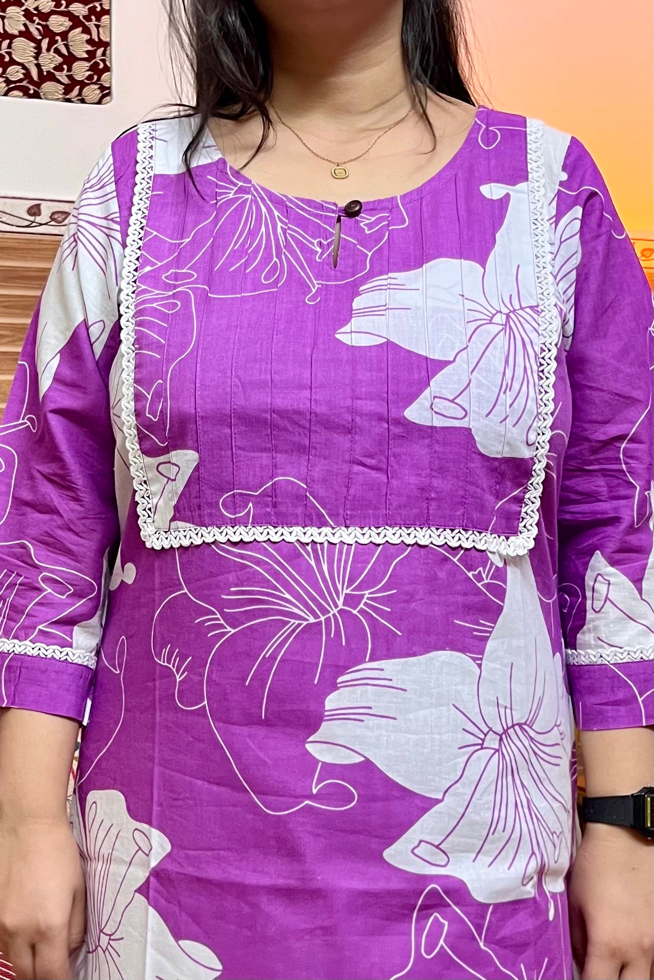Purple Kurti