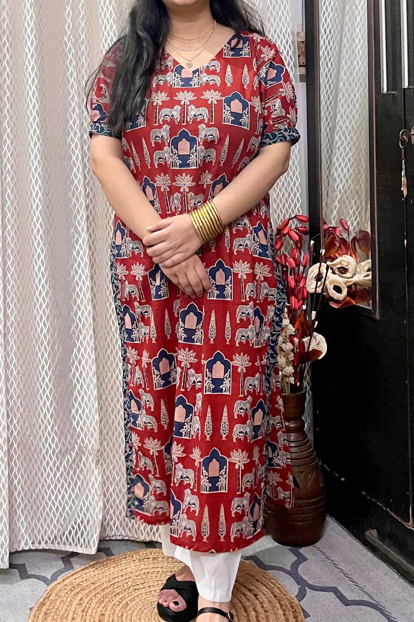 Temple kurti