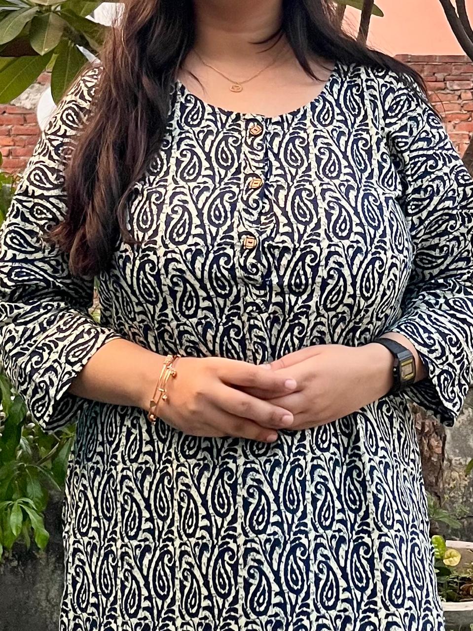 Indigo Kurti