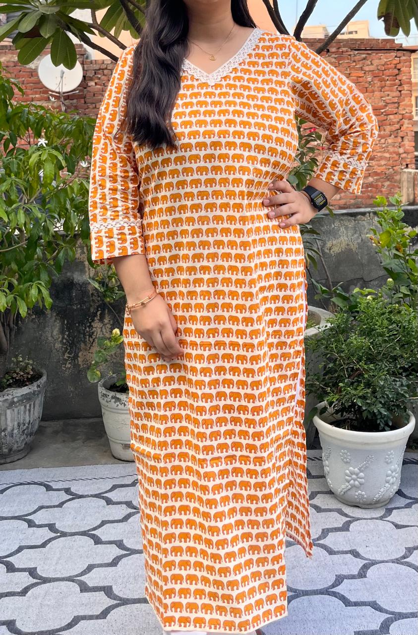 Elephant kurti