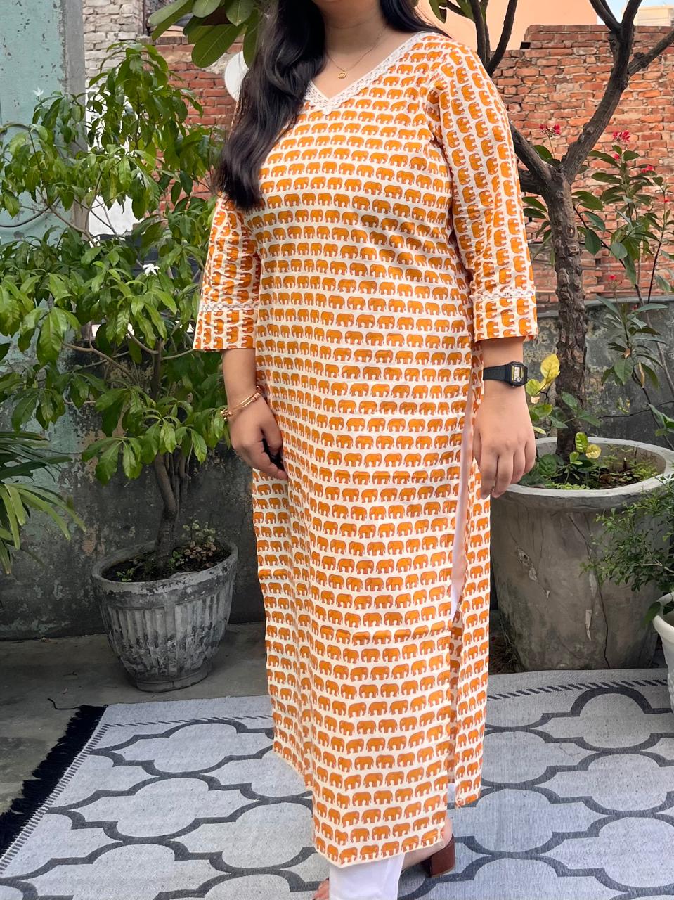 Elephant kurti