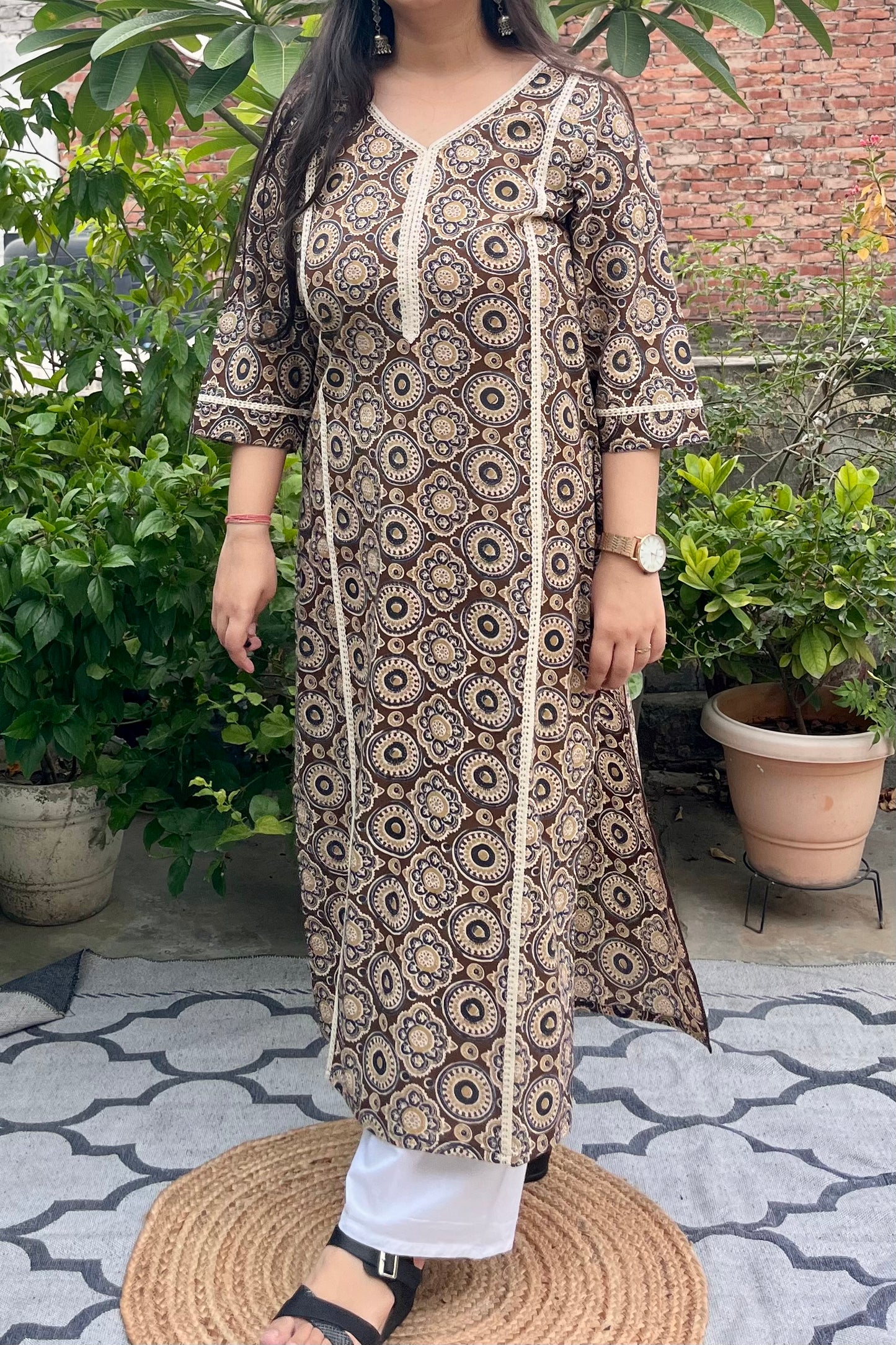 Mandala pure cotton kurta