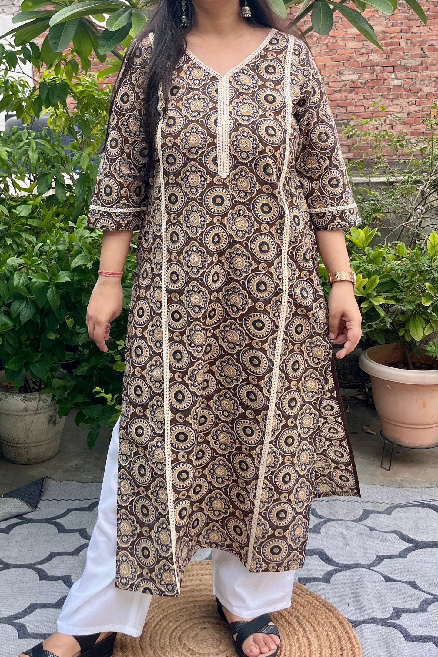 Mandala pure cotton kurta