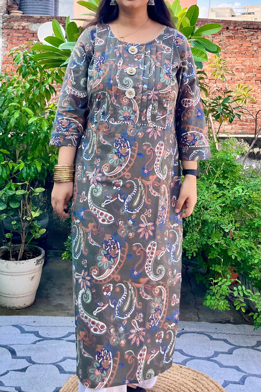 GUL-E-BAHAR COTTON KURTI