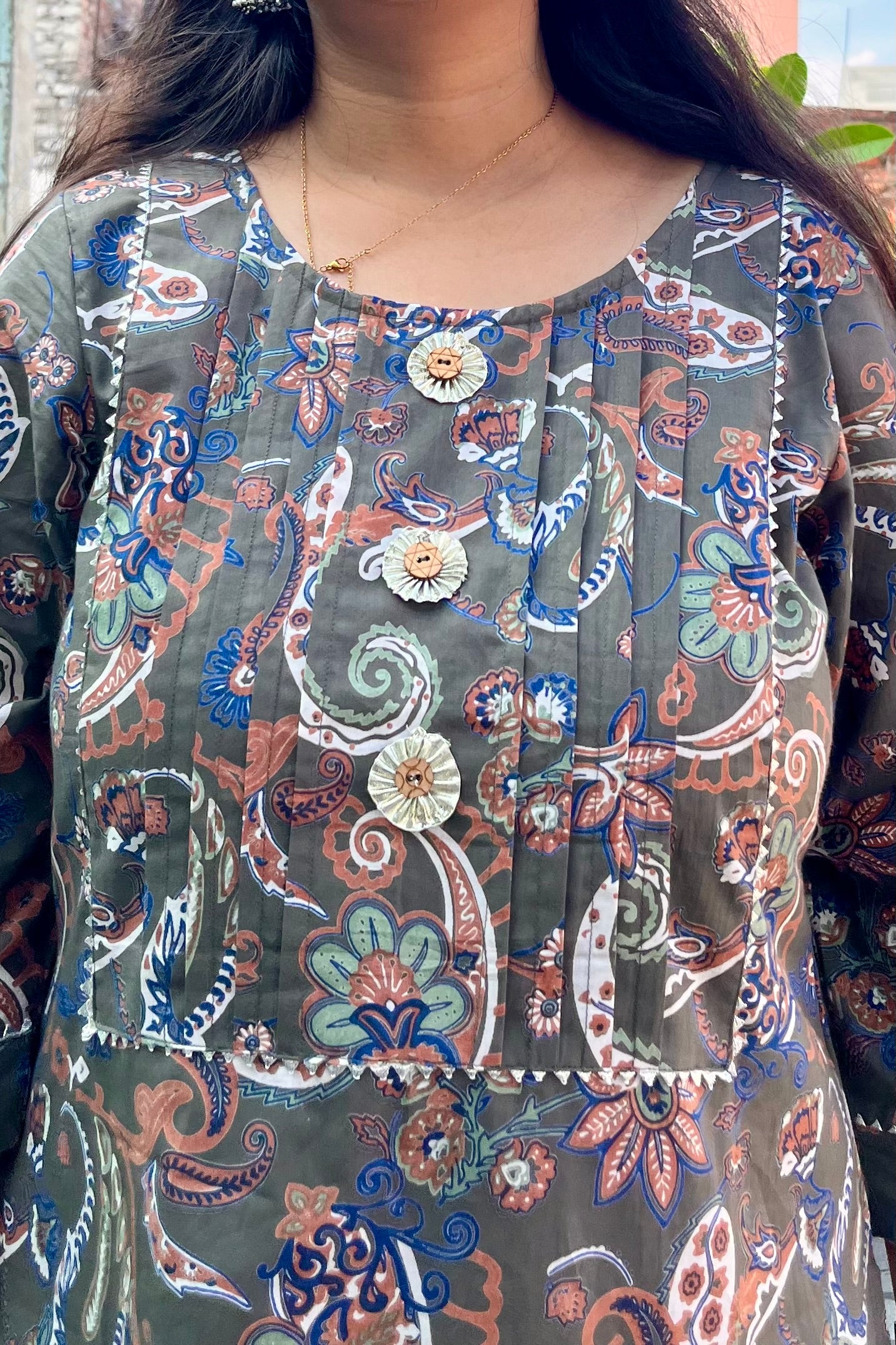 GUL-E-BAHAR COTTON KURTI