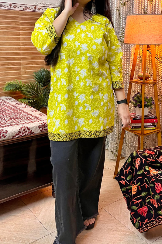 Hari Bhari Short Kurti