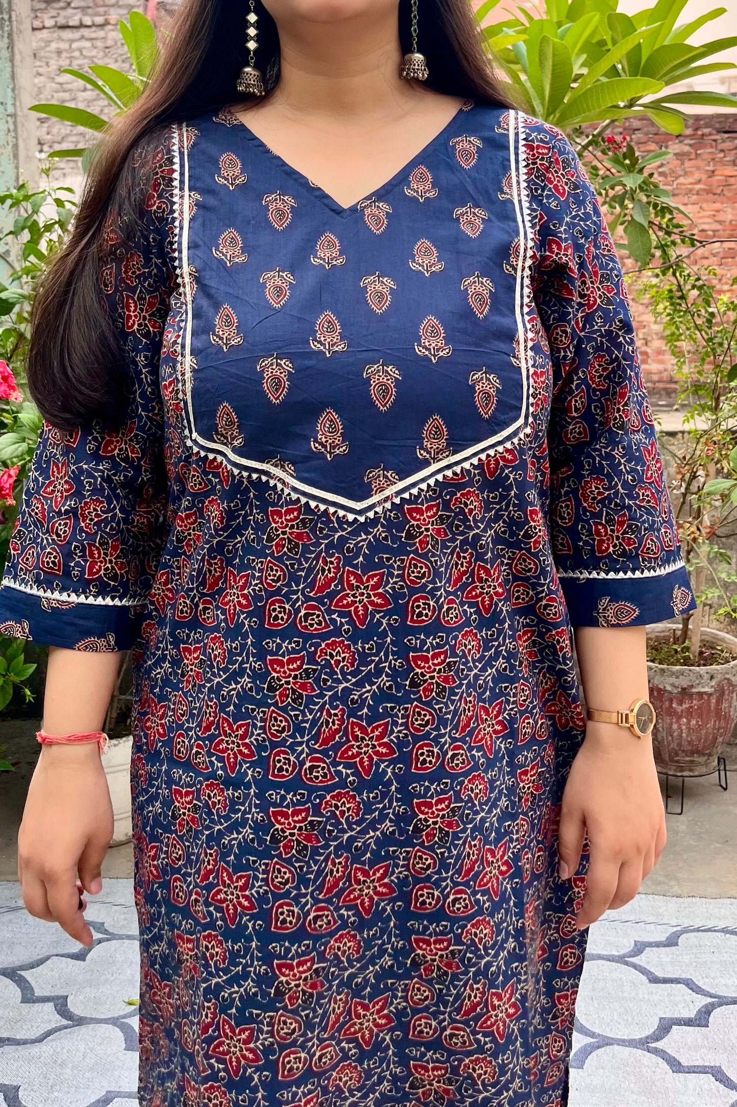 "NEELKAMAL" women pure cotton kurti