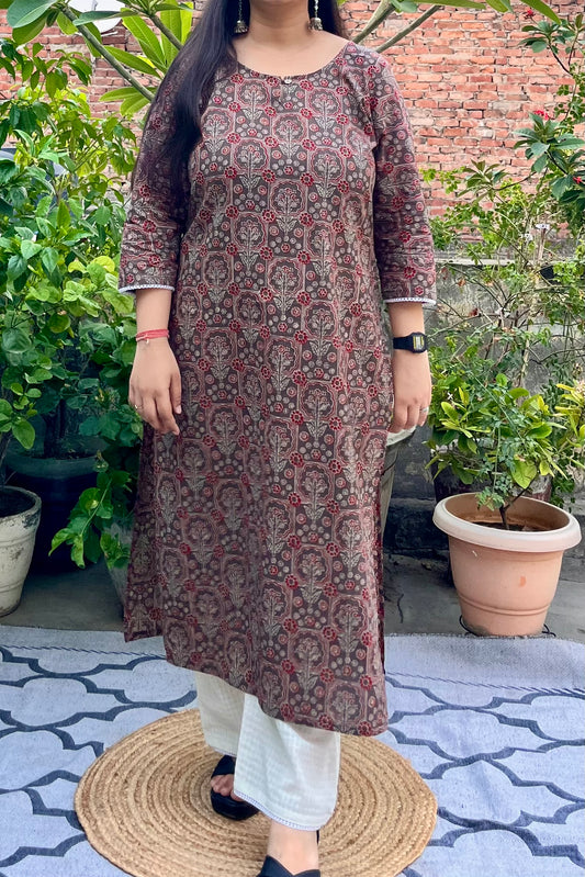 Dhara Pure Cotton Kurti