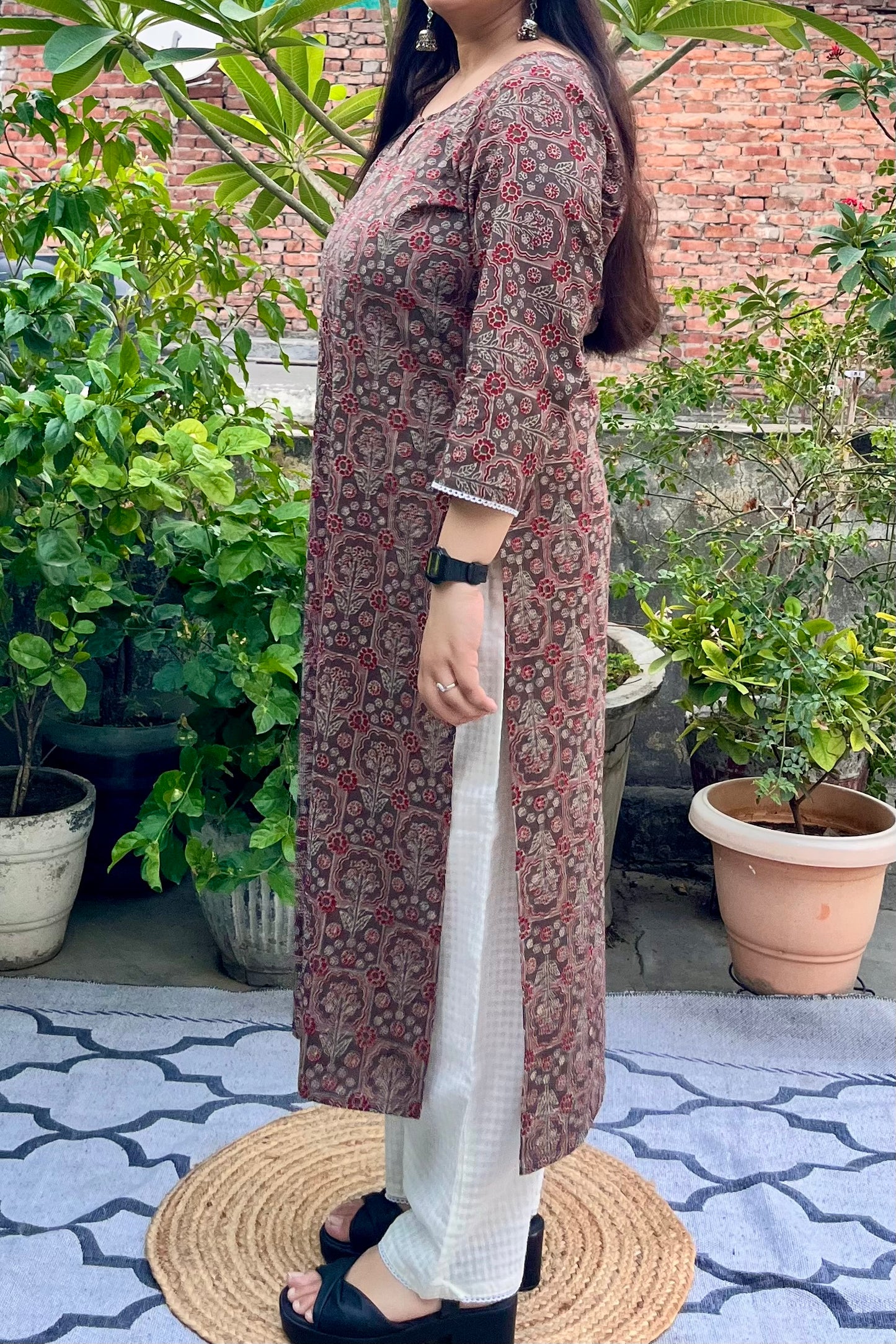 Dhara Pure Cotton Kurti